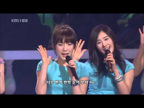 090308 - Girls Generation 少女時代 - Gee (KBS Open Concert)