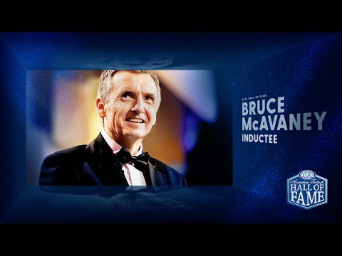 Bruce McAvaney inducted into Australian Football Hall of Fame