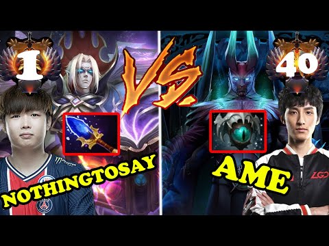 BEST MID CHINA VS BEST CARRY CHINA NOTHINGTOSAY INVOKER VS AME TERRORBLADE TI10 PREP | DOTA2ORBS