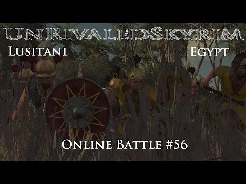 Total War: Rome II Online Battle #56 Lusitani vs Egypt