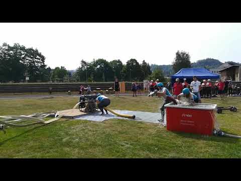 SDH Košťálov ženy - PKL Podmoklice 2018 1.pokus