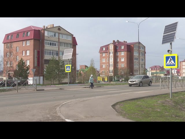 В Нурлате пешеходным переходам вблизи школ уделяют особое внимание