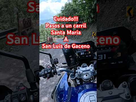 Bogotá a Yopal vía Santa María Boyacá #moto #motovlog #colombia #viajes #motorcycle