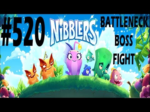 Rovio Nibblers-Battleneck Boss Fight Level-520 Walkthrough