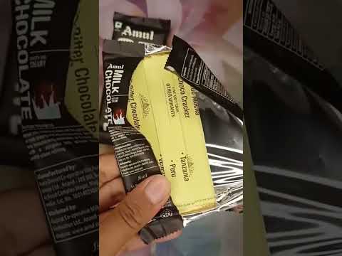 Review of Smooth and Creamy Amul Milk Chocolate 🍫🍫🤎✨#shorts #youtubeshorts #viralshorts #chocolate