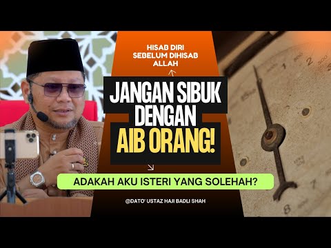 Saidina Umar Pesan Buat 'Self-Reflection'  | Dato' Ustaz Haji Badli Shah