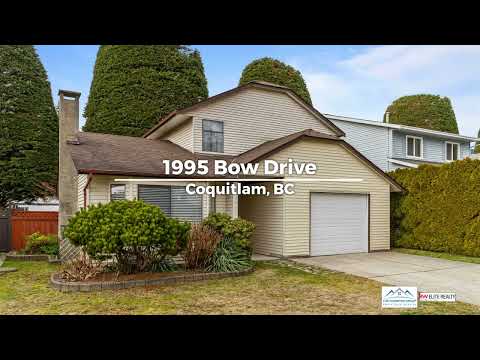 1995 Bow Drive, Coquitlam For Sale By The Thornton Group with Keller Williams Elite Realty