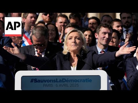 France's far-right politician Le Pen remains defiant despite embezzlement conviction