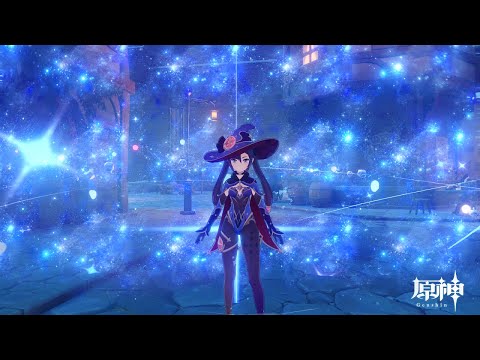 Genshin Impact Dragonspine phase4 Multiplayer boss Mona DPS 112k