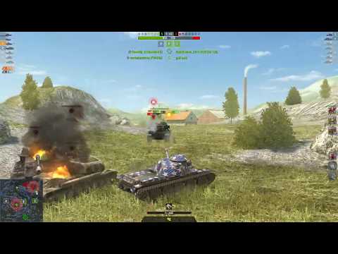 WOT Blitz 3k block dmg / T95E6 / 3 kills / 4 302 dmg