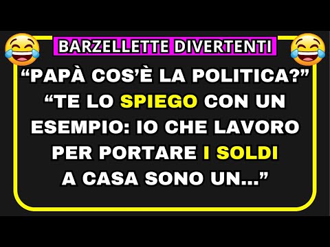 La BARZELLETTA Più DIVERTENTE di Sempre | Il Bambino e La Politica | Barzellette Divertenti