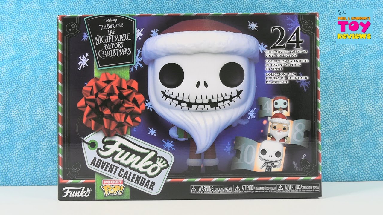 Watch video Disney Nightmare Before Christmas Funko Pocket Pop Advent Calendar Figure Unboxing | PSToyReviews Now Disney Nightmare Before Christmas Funko Pocket Pop Advent Calendar Figure Unboxing | PSToyReviews