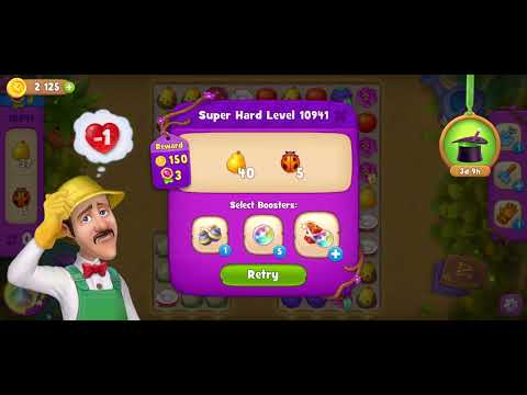 New Levels 10941 - 10946 ▪︎ no hacks, real play ☆ Gardenscapes by Anne