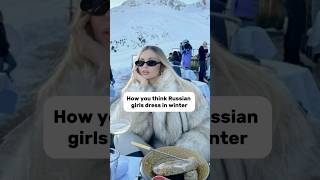 Download lagu How Russian girls dress in winter❄️ #russiangirl #russianwomen mp3
