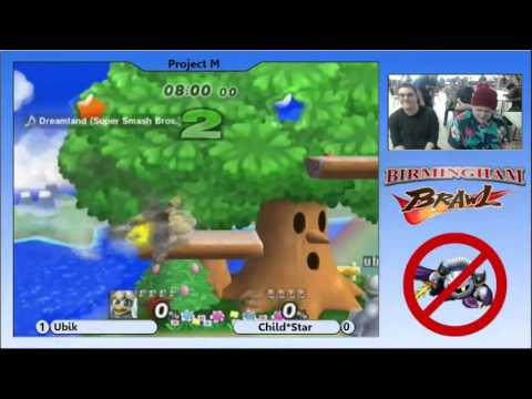 Birmingham Brawl 1 PM Singles - Ubik (Sheik, Dedede) vs ChildStar (Wario)