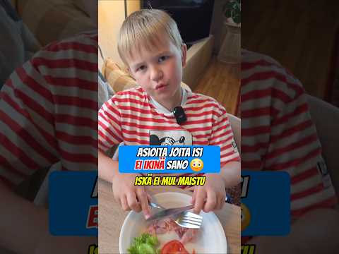 Asioita joita isi ei ikinä sano 😳🤣