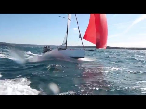 Beneteau First 24 SE sea trials Beneteau First 24 SE sea trials
