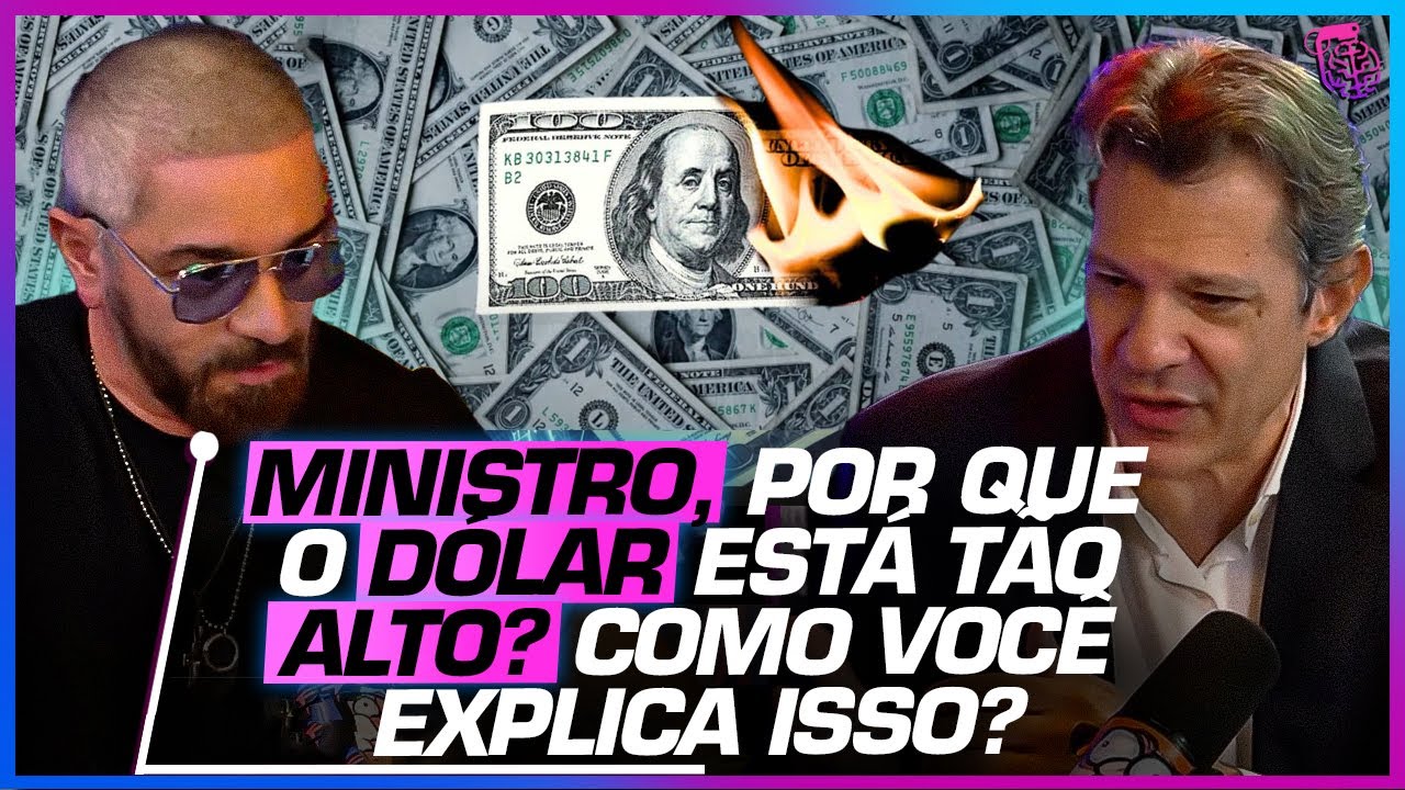 POR QUE o DÓLAR ESTOUROU? MINISTRO HADDAD RESPONDE o FUTURO da ECONOMIA