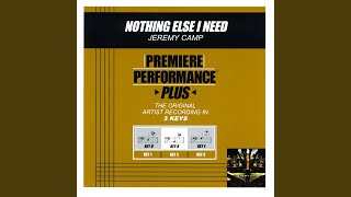 Nothing Else I Need (Performance Track In Key Of D With Background Vocals / Original Key With...