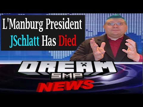 YoBGS - L'Manburg President JSchlatt Dies | Dream SMP TV News Reports…