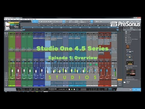 Studio One 4.5 Series Episode 1: Overview