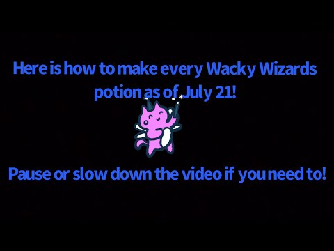 All Potion Recipes in Wacky Wizards! (July 21)