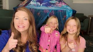 Dive into Fun with the Mermaid Princess Play Tent! (Build & Playtime)