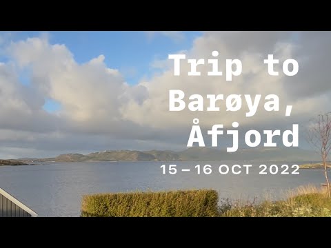 Norway Nature - Weekend Getaway Trip to Beautiful Island - Barøya, Åfjord, Norway