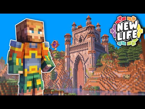 TheMythicalSausage - New Life SMP - Let's Build a Massive Castle in Minecraft Survival!