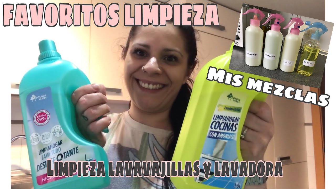 💕FAVORITOS LIMPIEZA DE MERCADONA💕//Mis básicos, mis mezclas y limpiezas profundas // HOGAR
