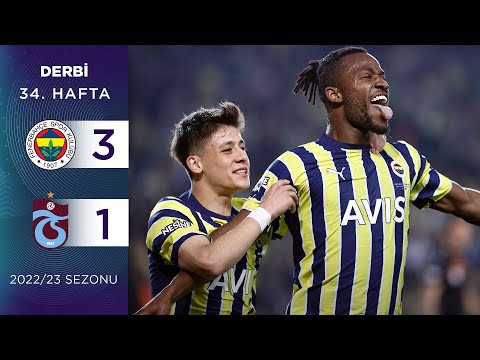 Fenerbahçe (3-1) Trabzonspor | 34. Hafta - 2022/23