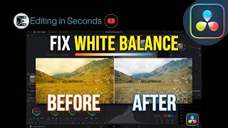 How to Adjust White Balance in DaVinci Resolve 21 Step by Step
