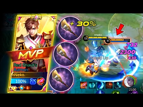 AAMON GOLDEN STAFF BUILD! CAN 2X ATTACK MAGIC DAMAGE🔥 [Must try]