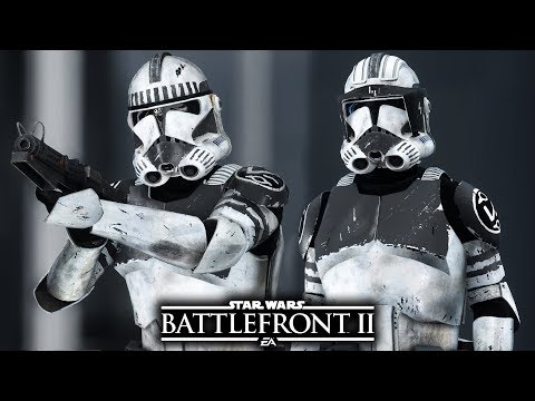 KAMINO SECURITY TROOPERS MOD! - Star Wars Battlefront 2 Clone Mod Gameplay