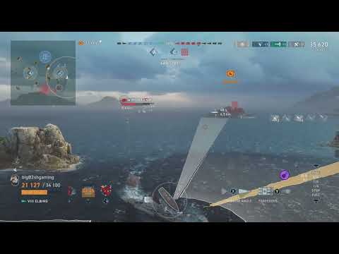 Big Brain Elbing - World of Warships Legends - Stream Highlight