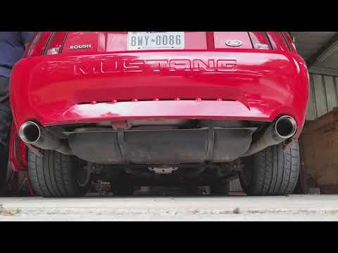 2002 Roush 360R mustang straight exhaust