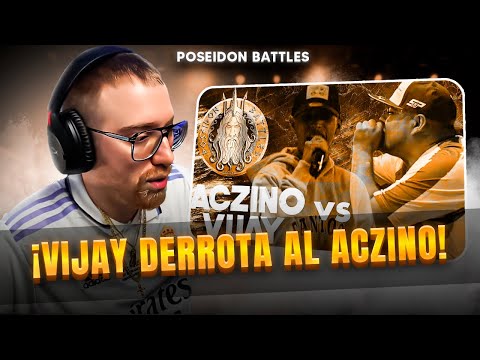 ¡VIJAY DERROTA AL ACZINO! | ACZINO VS VIJAY POSEIDÓN BATTLES 2023