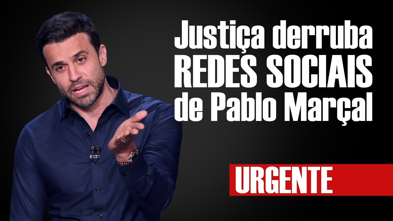 🔴 URGENTE - Justiça eleitoral DERRUBA REDES SOCIAIS de Pablo Marçal
