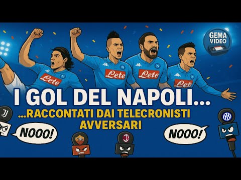 Napoli's goals... told by OPPONENT commentators 😱 A UNIQUE video on YouTube!