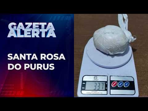 Policia militar apreende drogas e armas de fogo no municipio de santa rosa do purus