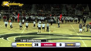 Prairie Grove (42) vs Lincoln (16) 2014