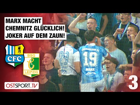 Marx macht Chemnitz glücklich! Joker sticht: Chemnitzer FC - Chemie Leipzig | Regionalliga Nordost