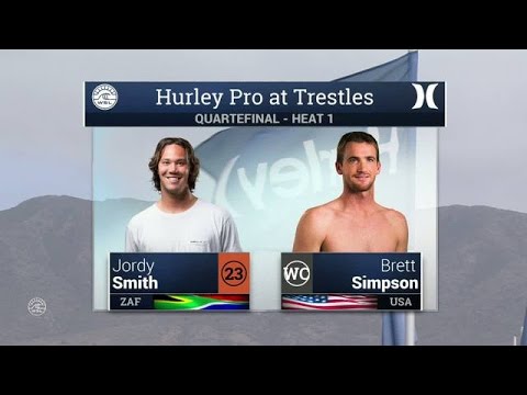 Hurley Pro at Trestles: Quarterfinals, Heat 1