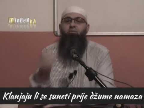 Klanjaju li se suneti prije džuma namaza-Dr.Safet Kuduzović