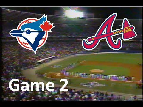 1992 World Series Game 2 TOR @ ATL