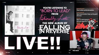 Falling In Reverse - Born To Lead &quot;Official Audio&quot; 2LM LIVE Reaction