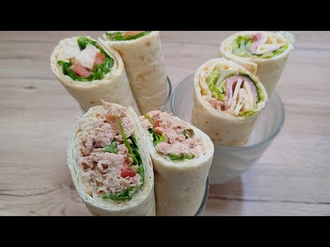 "Le Secret des Wraps Bien Roulés : Technique FACILE et Infaillible ! 🌯✅"