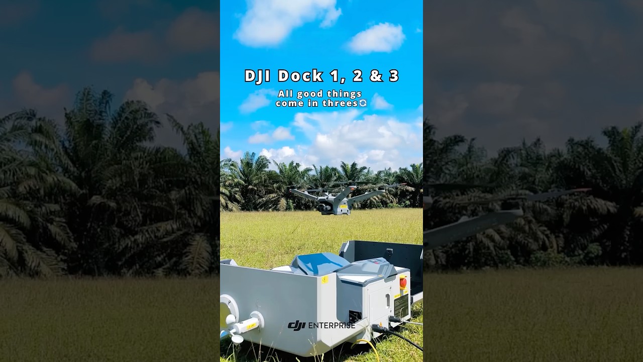 DJI Dock 1, 2 and 3: The Evolution of Automated Drone Operations 🔄 All good things come in threes