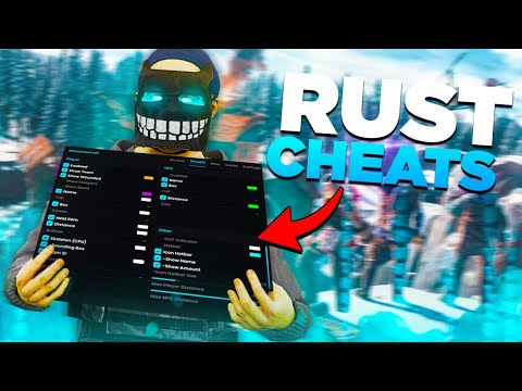 How a CHEATER carries a LEGIT player in RUST!