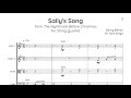 Sally's Song for String Quartet